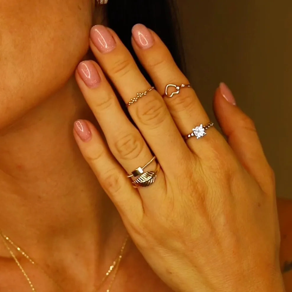 AMORE | Romantický zlatý prsteň live style