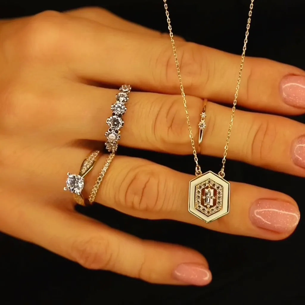 VIVARA | Prsteň zo 14K zlata ruka